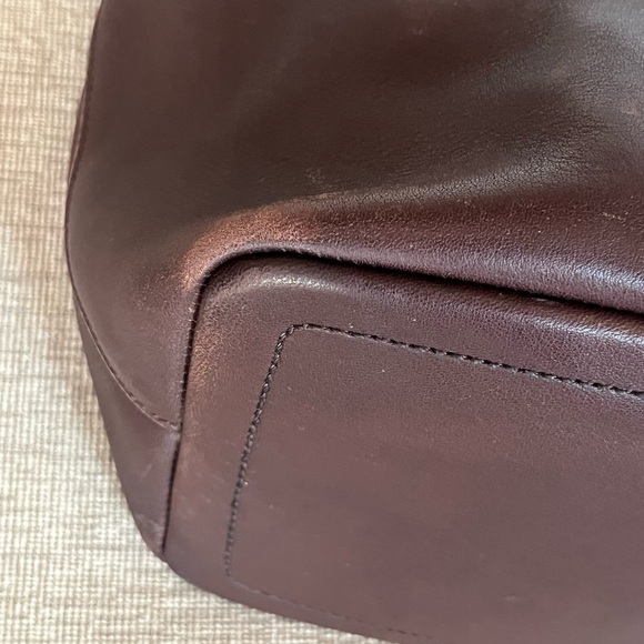 Vintage Coach B2D-9623 Legacy West Hobo shoulder bag brown leather - Picture 11 of 13